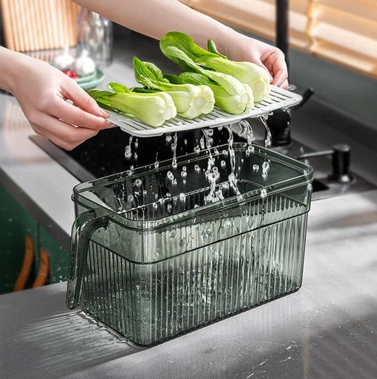 Pack 3 Boîtes de Rangement Alimentaire Hermétiques et Empilables