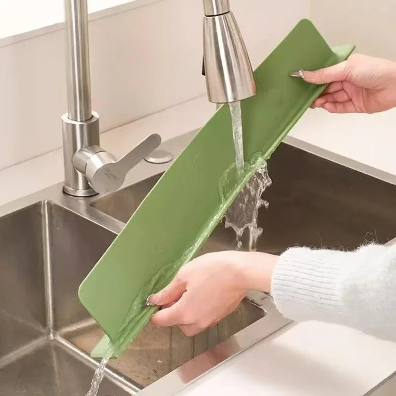 2 Pare-éclaboussures d’Évier en Silicone – Protection contre les éclaboussures et l’eau