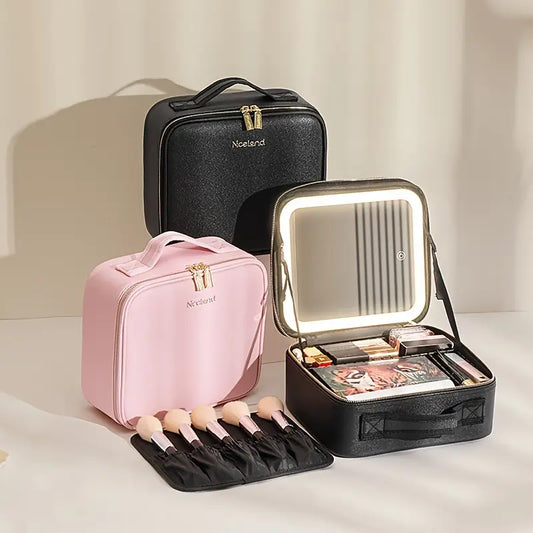 Sac Maquillage  avec Miroir éclairé